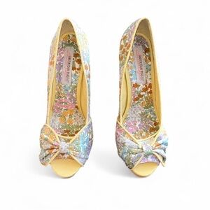 American Eagle Outfitters Multicolor Floral Heels